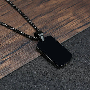 Tag Container Urn Necklace