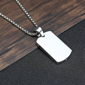 Tag Container Urn Necklace