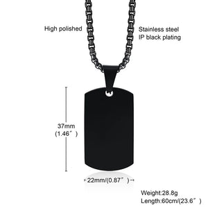 Tag Container Urn Necklace