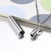Titanium Steel Urn Necklace