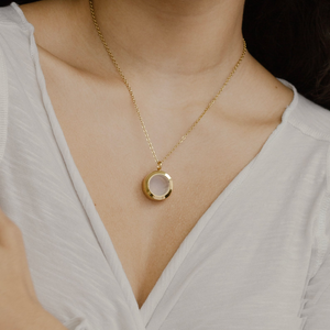Rounded Urn Necklace