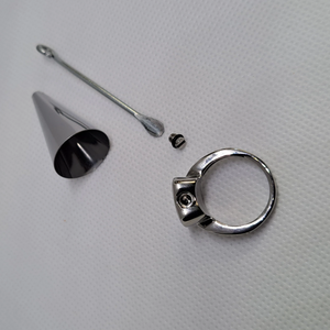 Heart-Glass Urn Ring