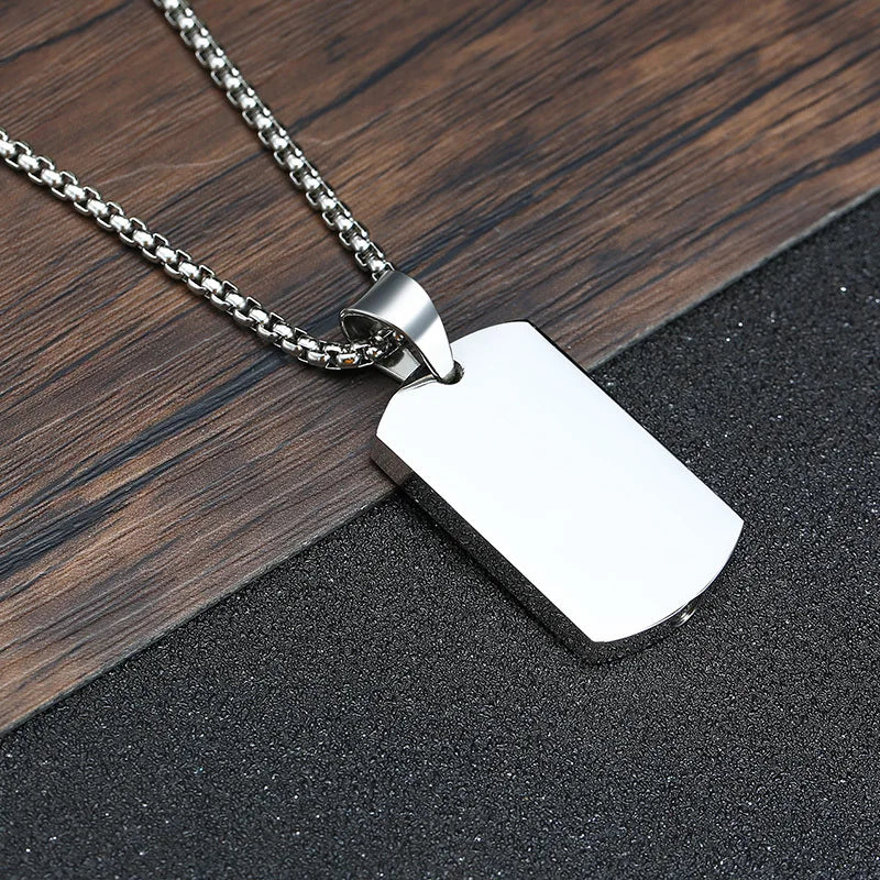 Tag Container Urn Necklace