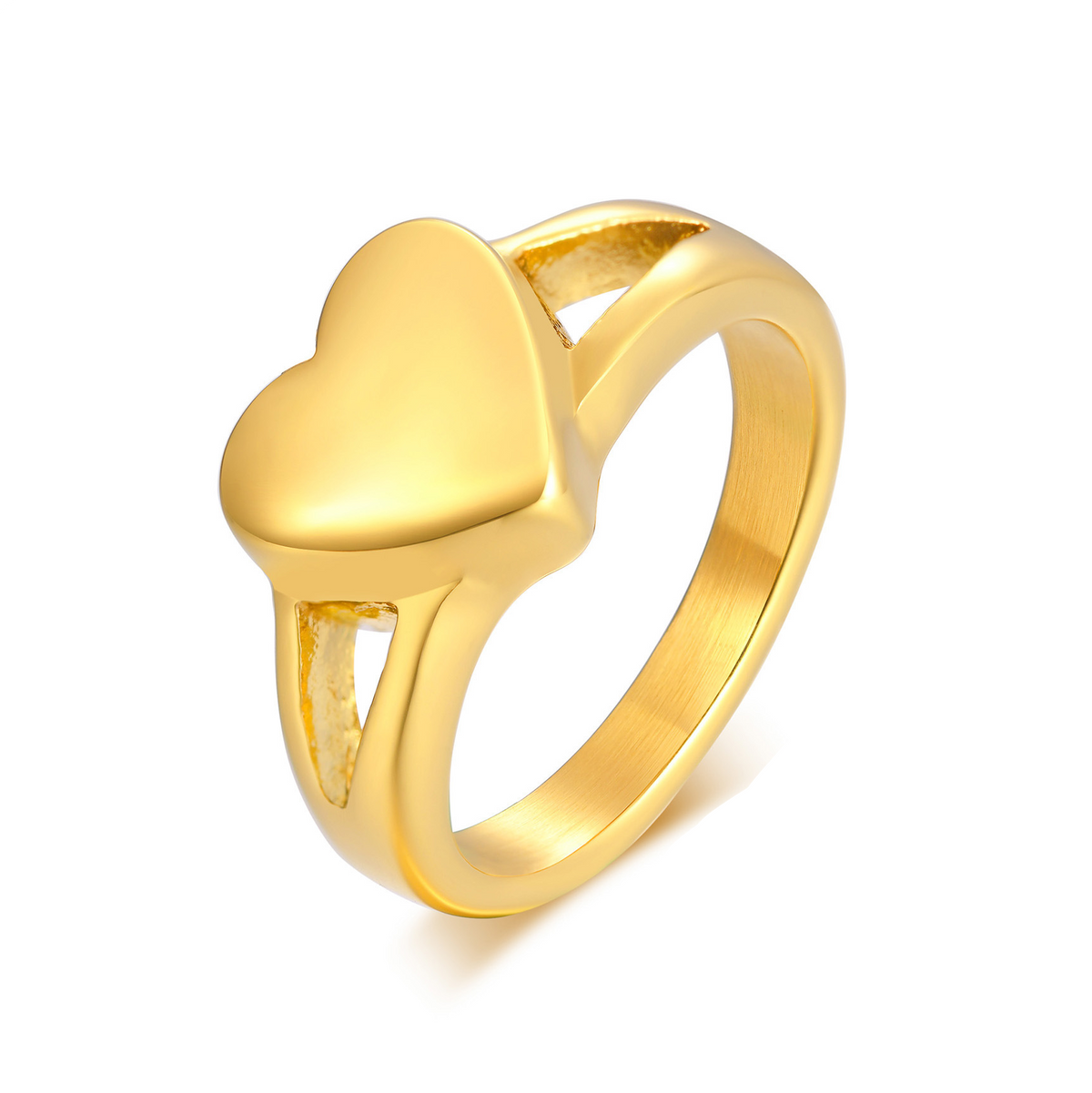 Heart-Shaped Urn Ring