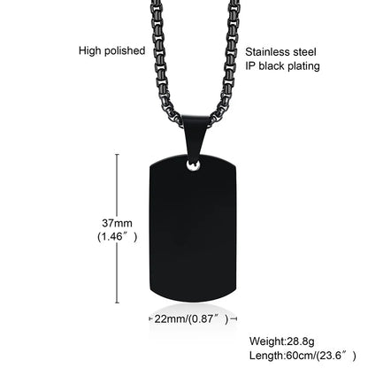 Tag Container Urn Necklace