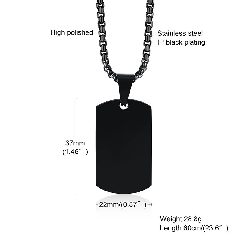 Tag Container Urn Necklace