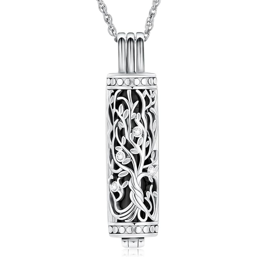 Cylinder Urn Necklace
