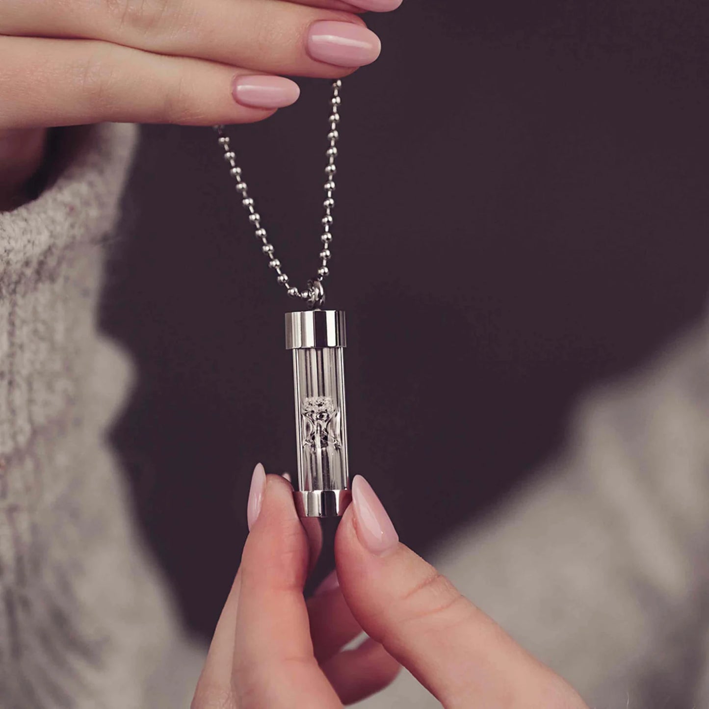 Hourglass Urn Necklace