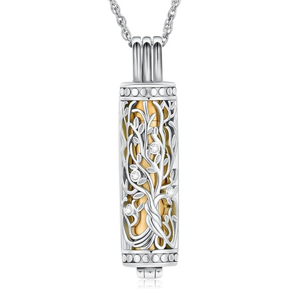 Cylinder Urn Necklace
