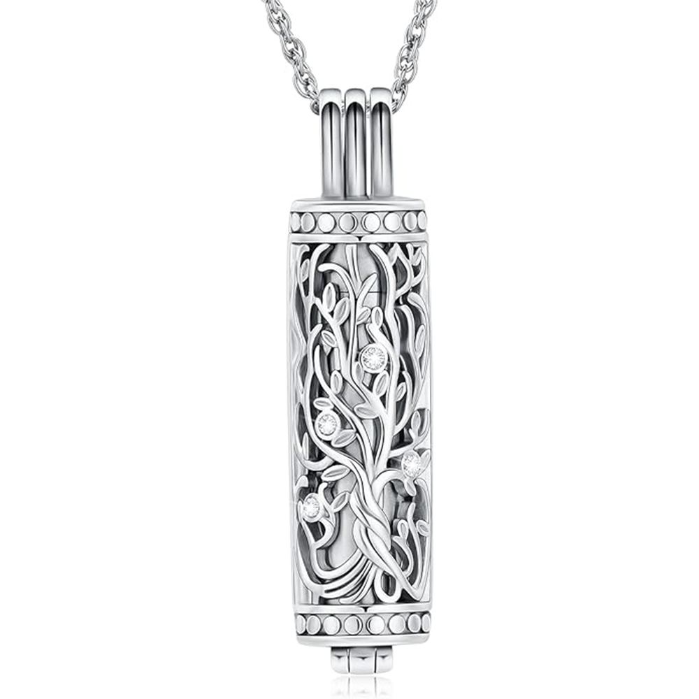 Cylinder Urn Necklace