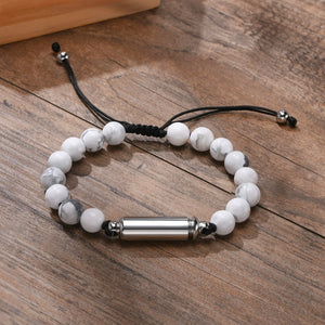 Crystal Beads Urn Bracelet