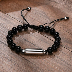 Crystal Beads Urn Bracelet