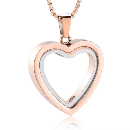 ForeverIn™ Urn Pendant Necklace Tk04 - ForeverIn Heart