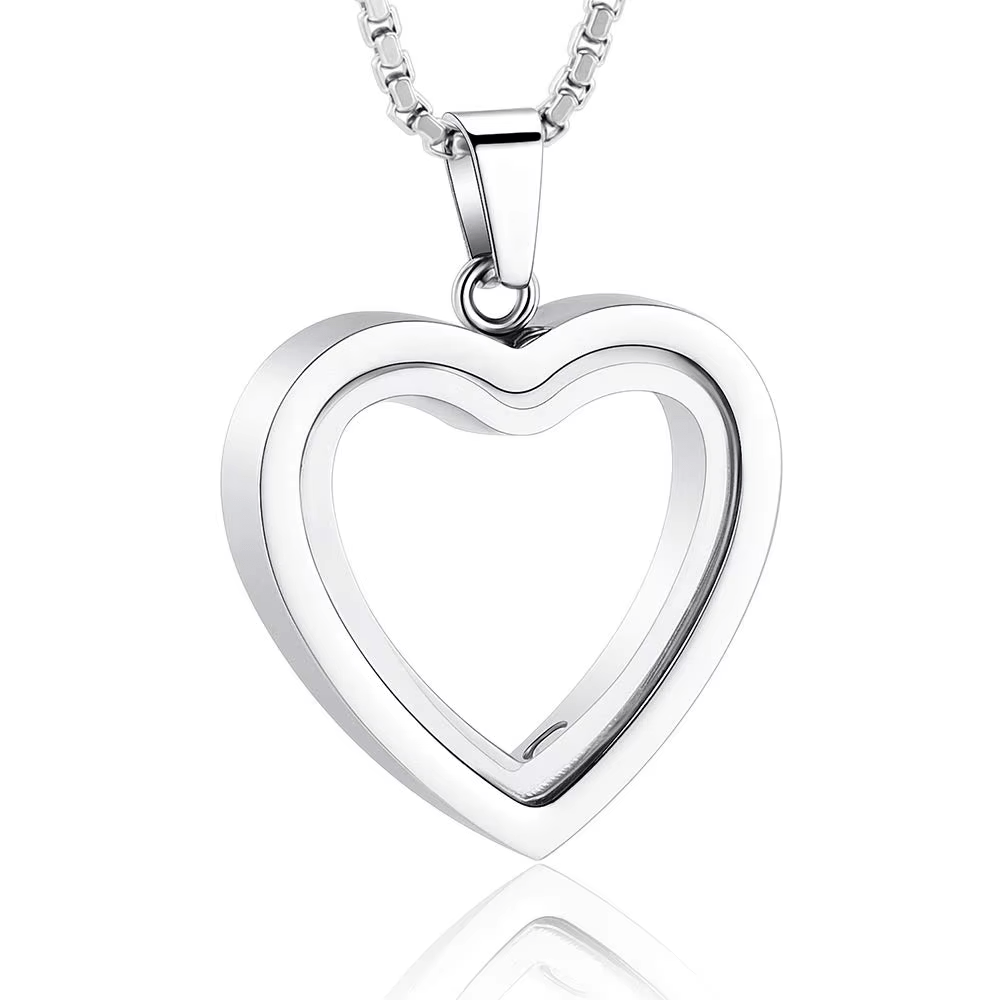 ForeverIn™ Urn Pendant Necklace Tk04 - ForeverIn Heart