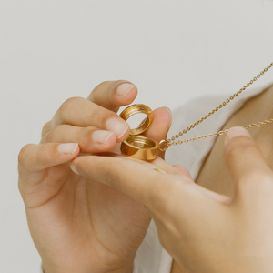 Rounded Urn Necklace