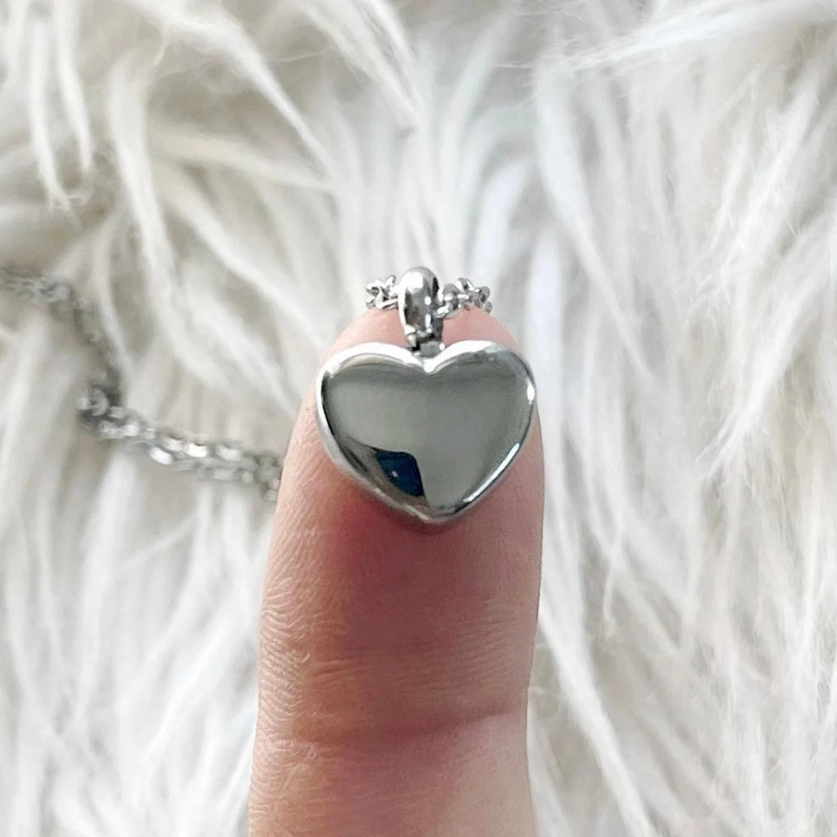 Mini-Heart Urn Necklace