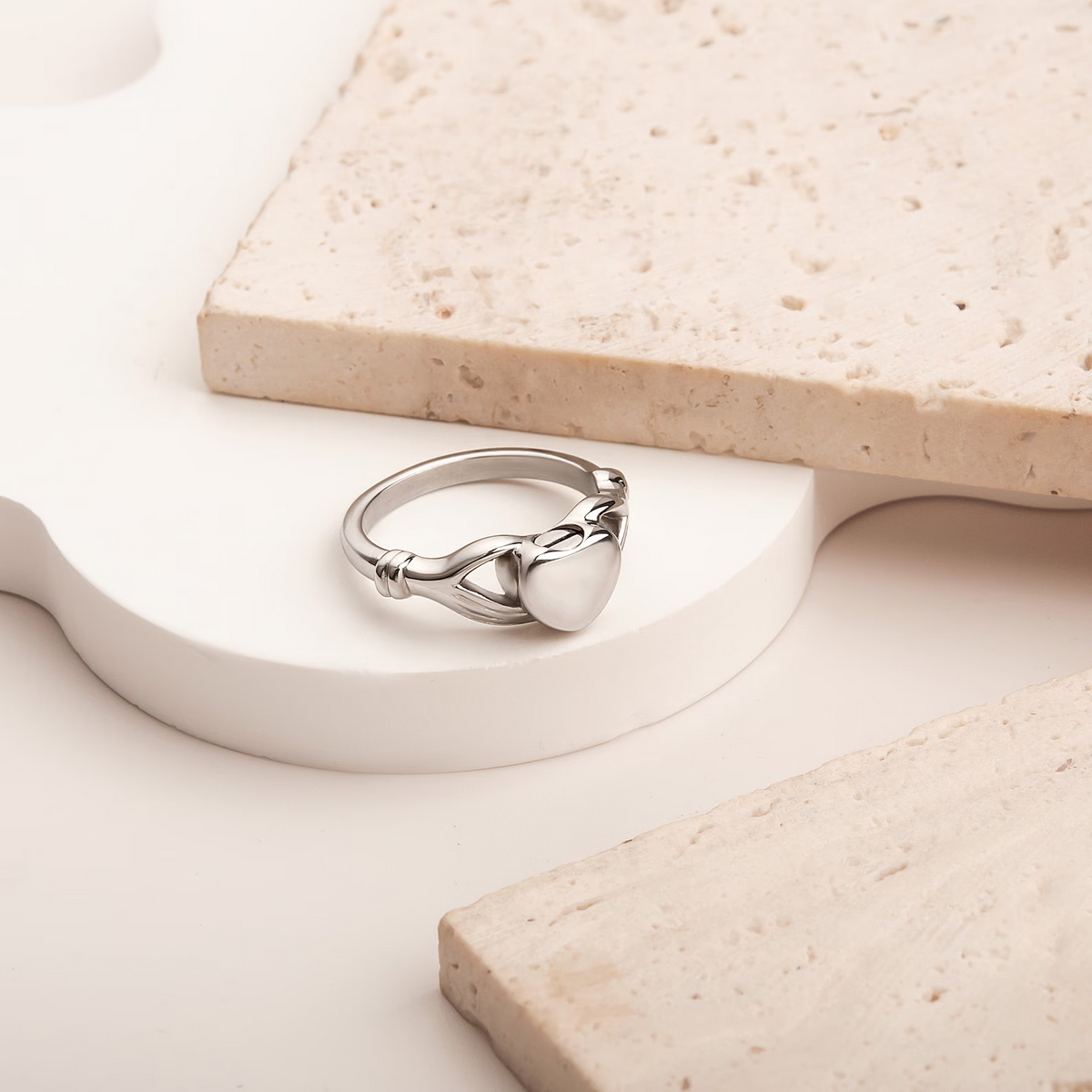Heart Urn Ring
