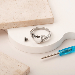 Heart Urn Ring