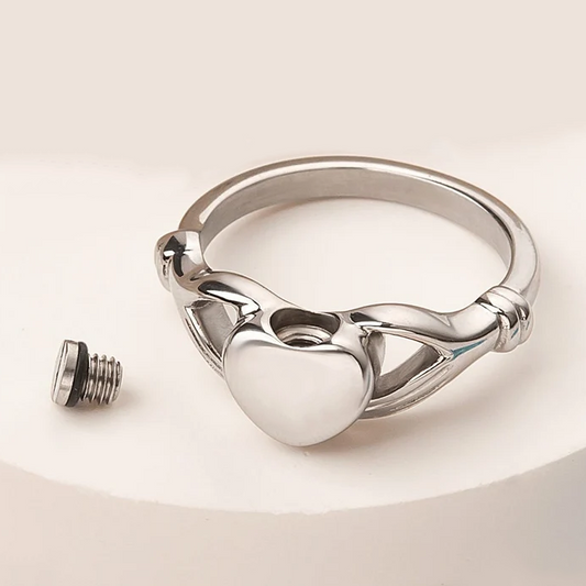 Heart Urn Ring