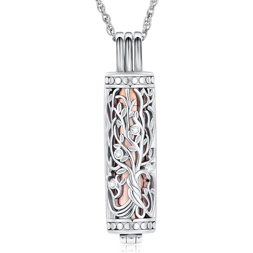 Cylinder Urn Necklace